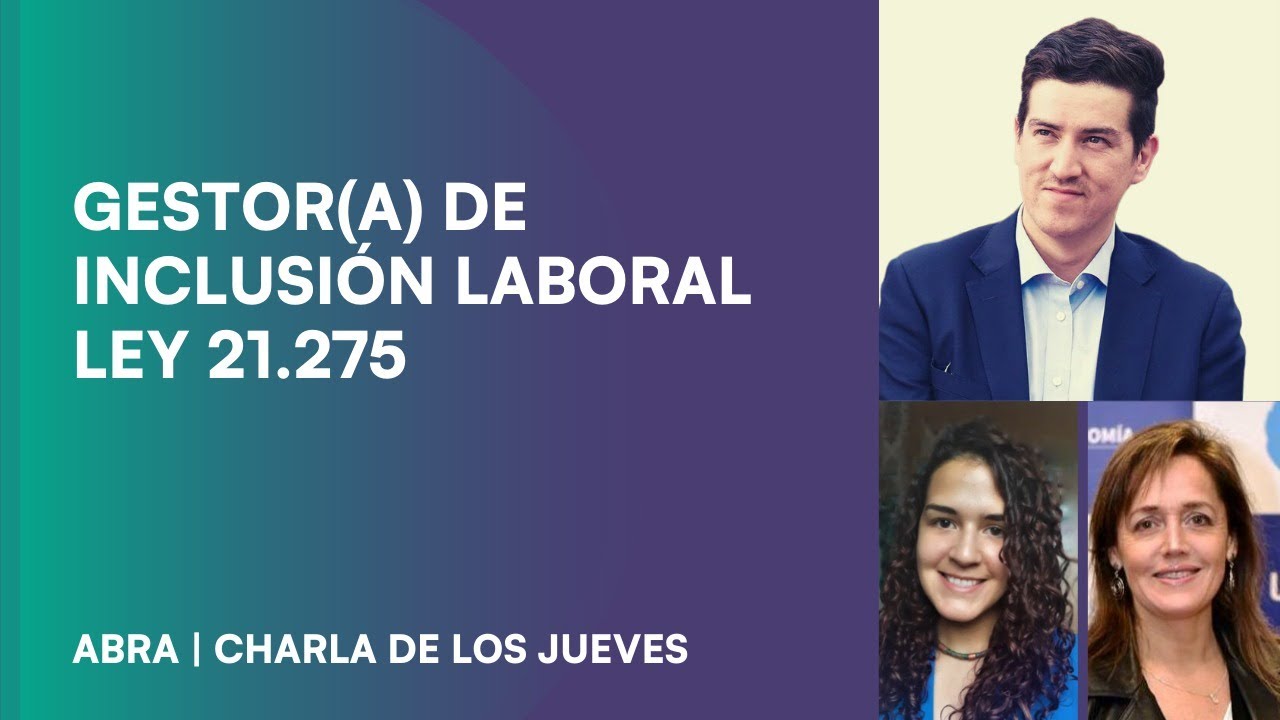 Gestor(a) de Inclusión Laboral Ley 21.275